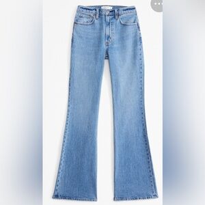 Abercrombie & Fitch High Rise Vintage Flare Jeans – Medium Wash (Size 27 / 4R)